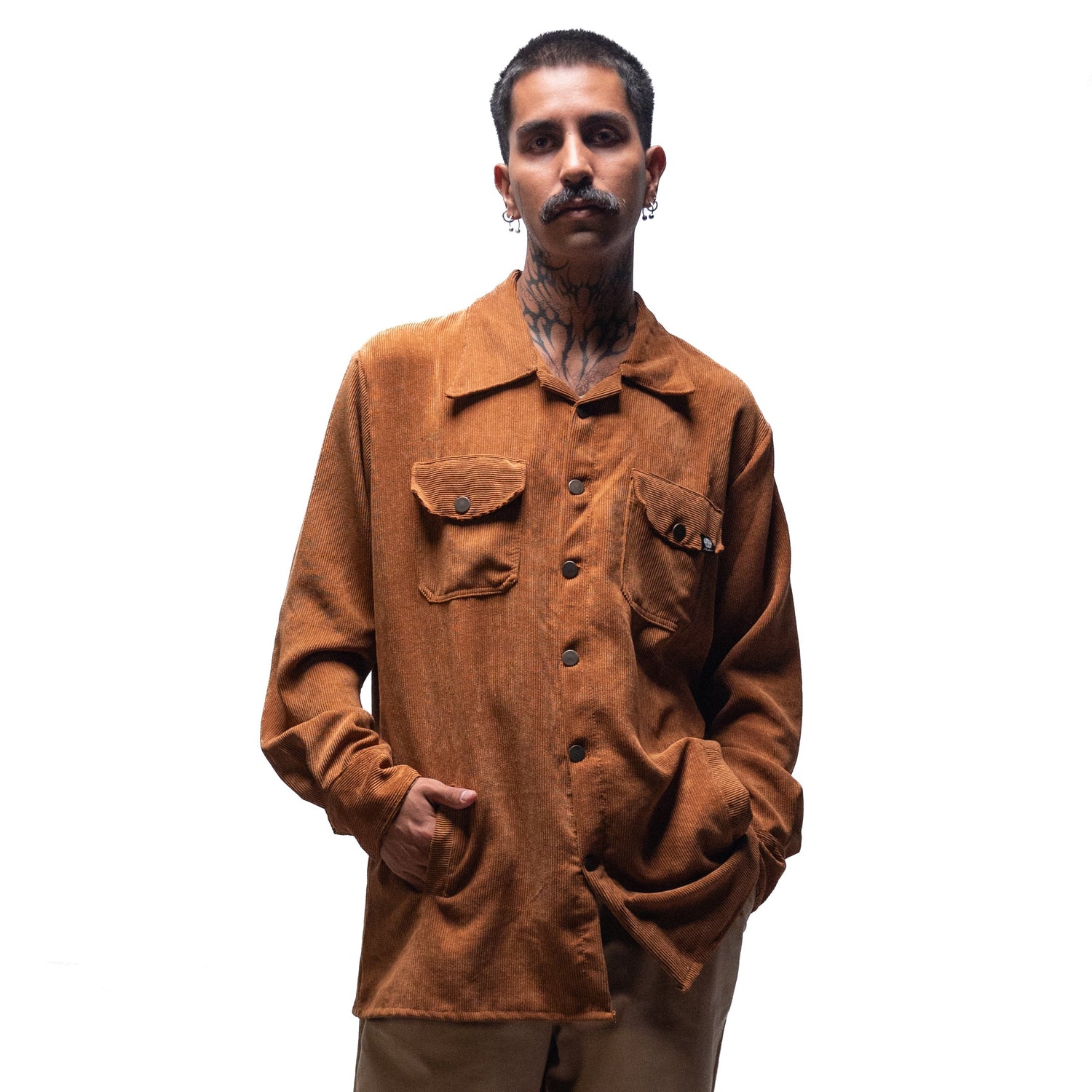 Camisa Pana ML Clásica Beige