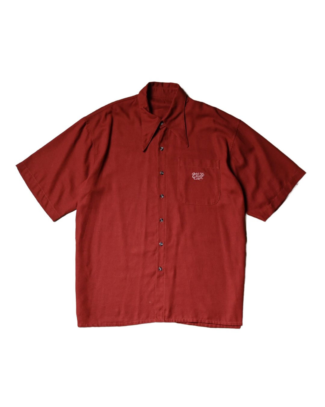 Camisa lino vino – Corte boxy oversize, edición especial. Amá Chola