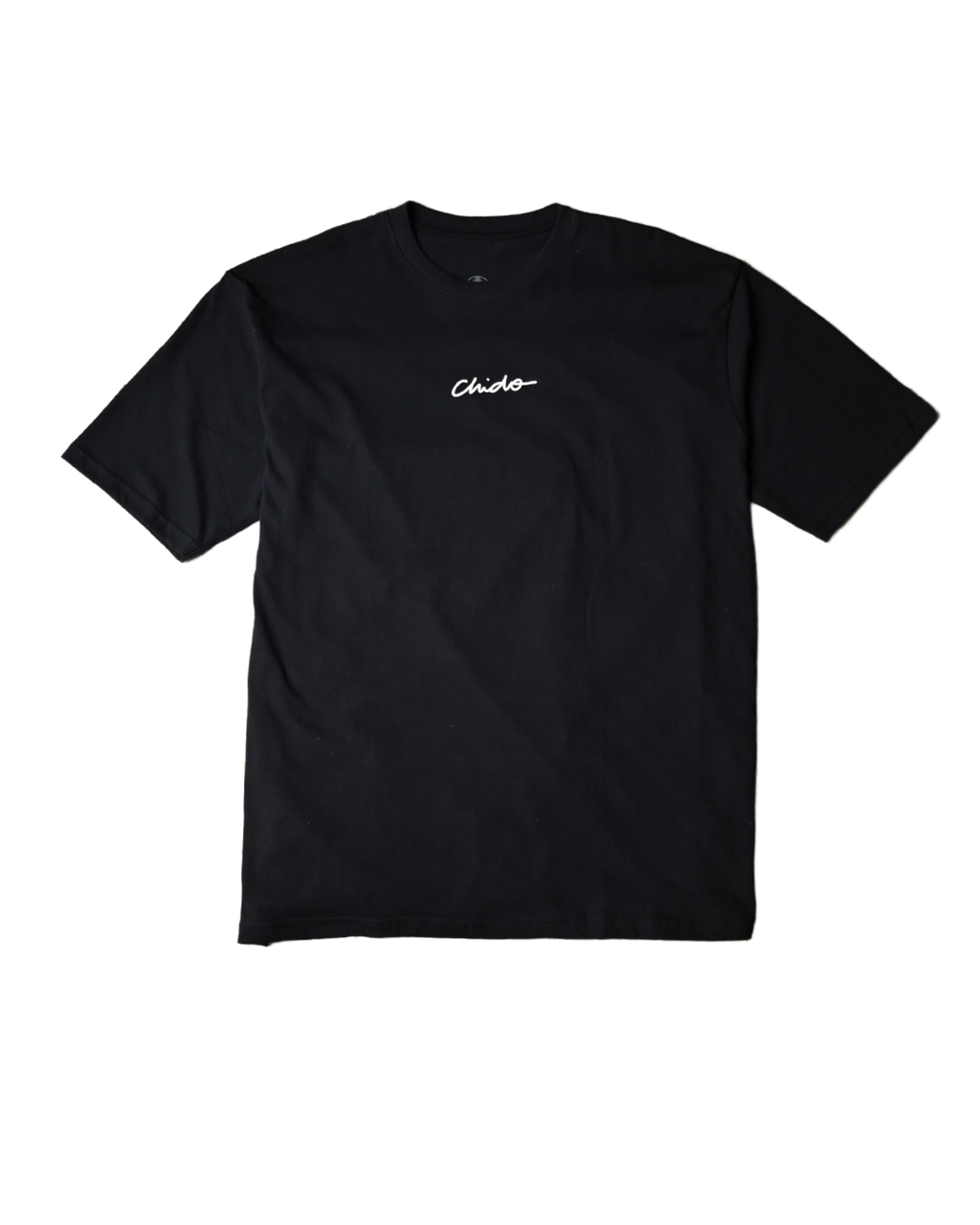 Playera oversize negra. Signature