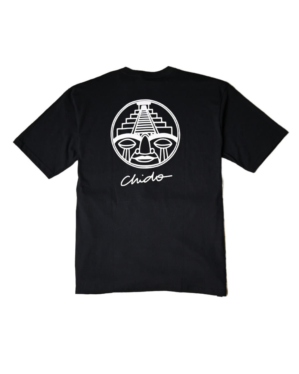Playera oversize negra. Signature