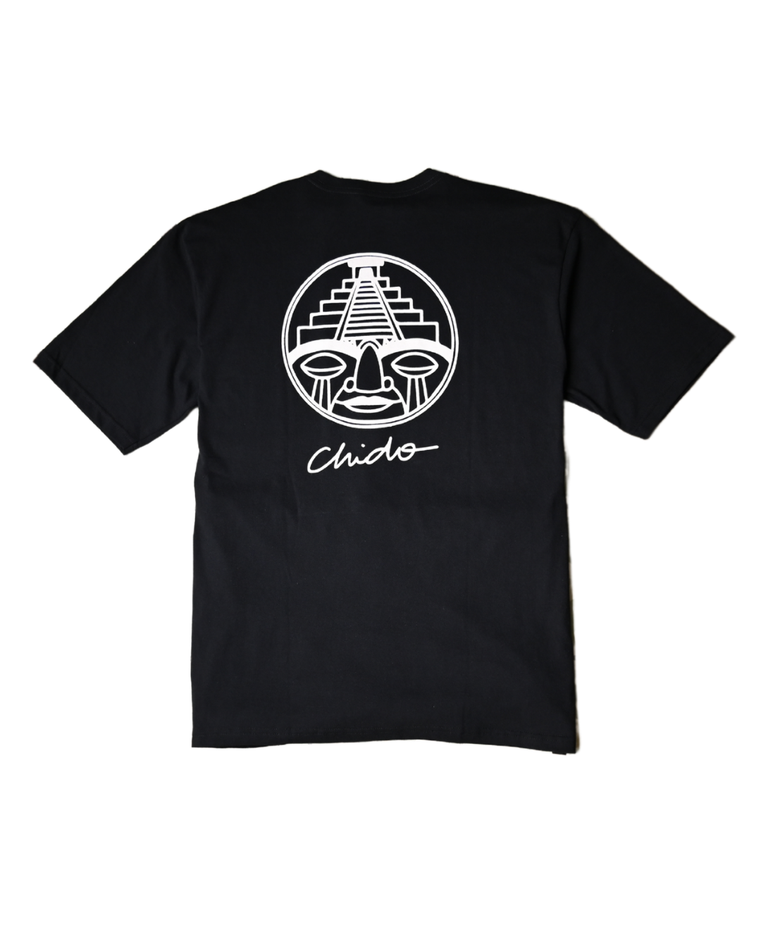 Playera oversize negra. Signature