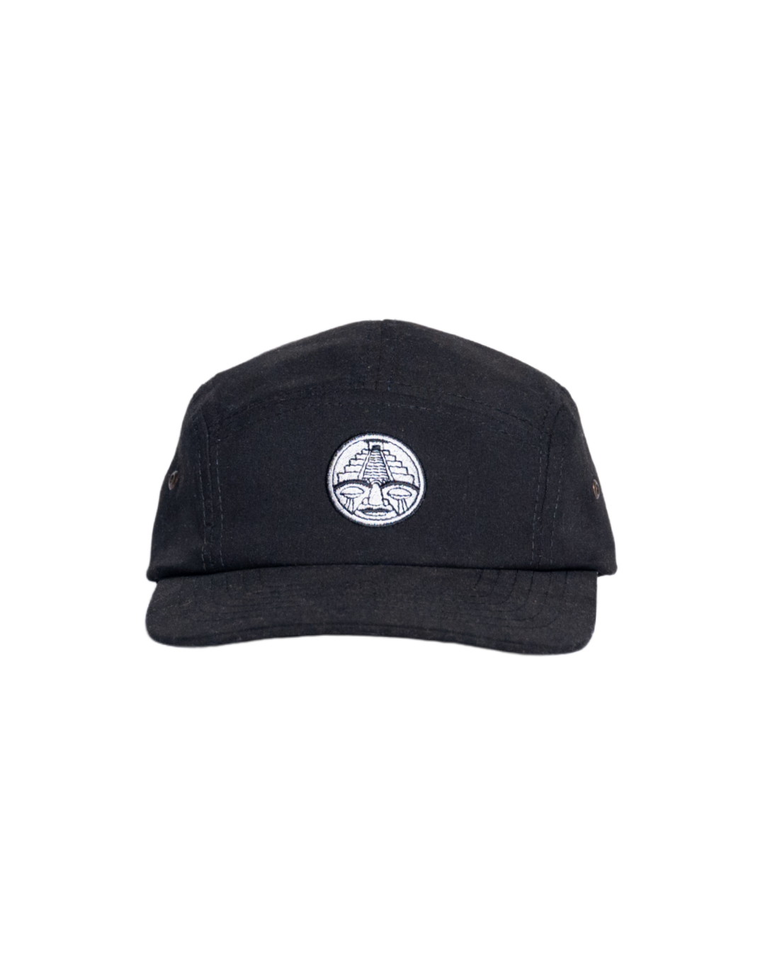 Gorra 5 panel negra. Chido