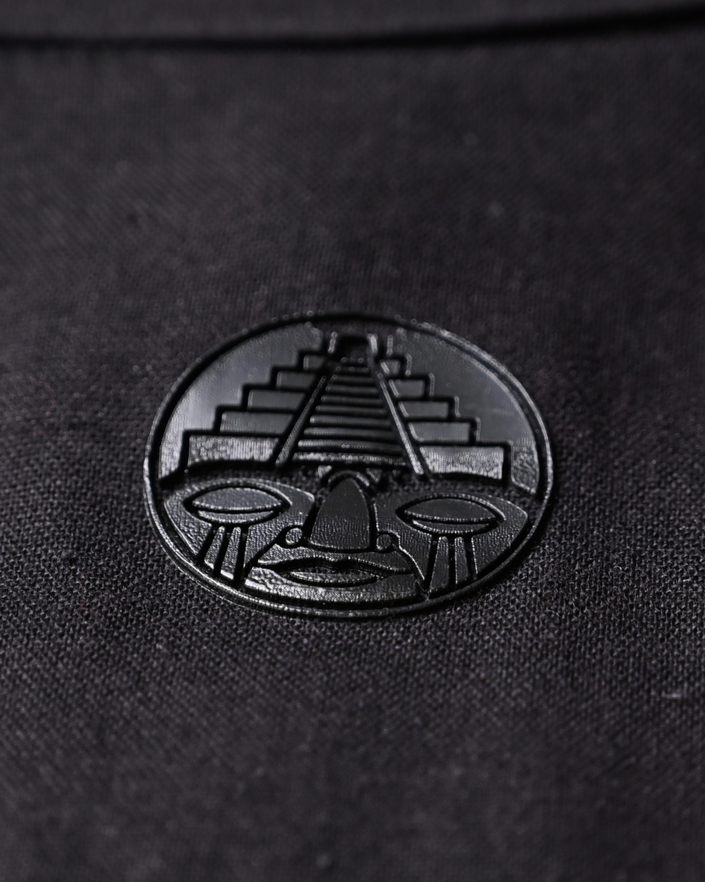 Crop top lino negro. Signature