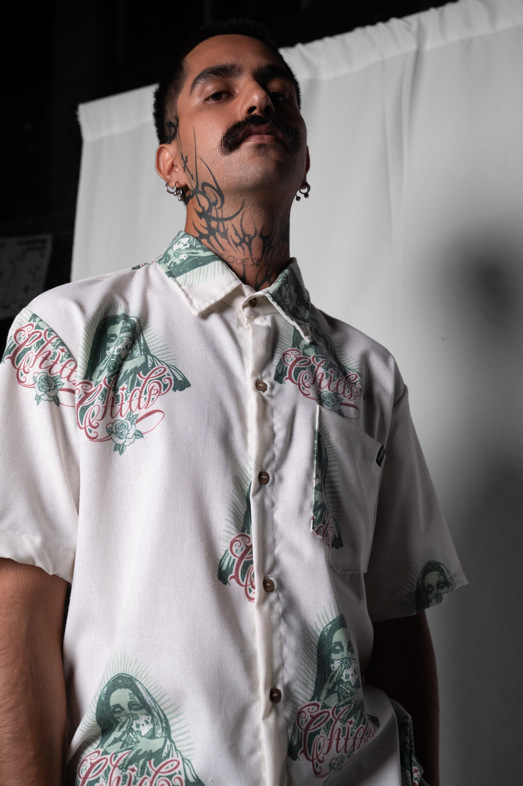 Camisa lino blanca. Amá Chola
