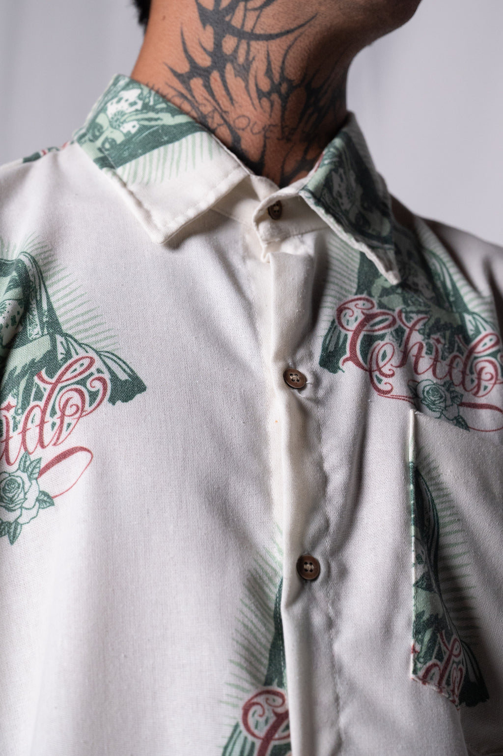 Camisa lino blanca. Amá Chola