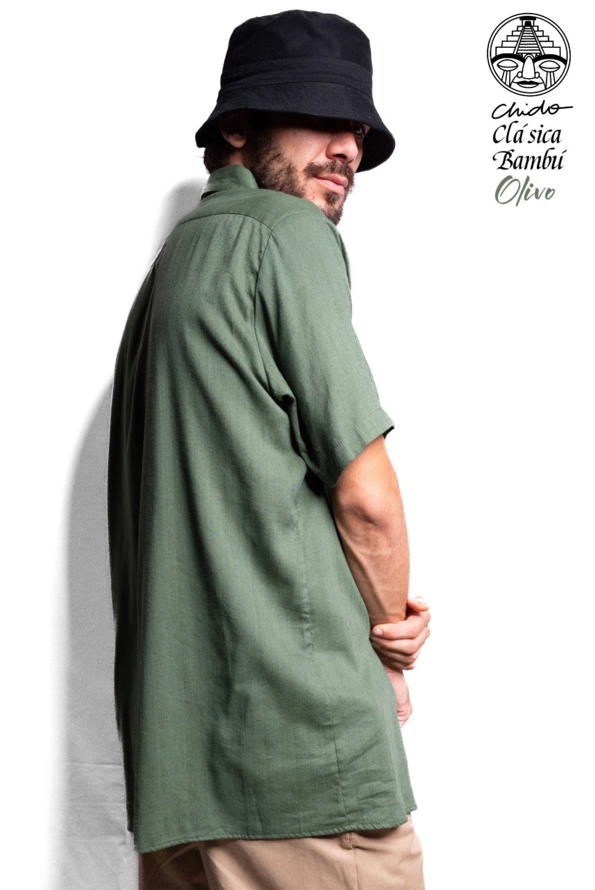 Camisa Clásico Bambú Olivo