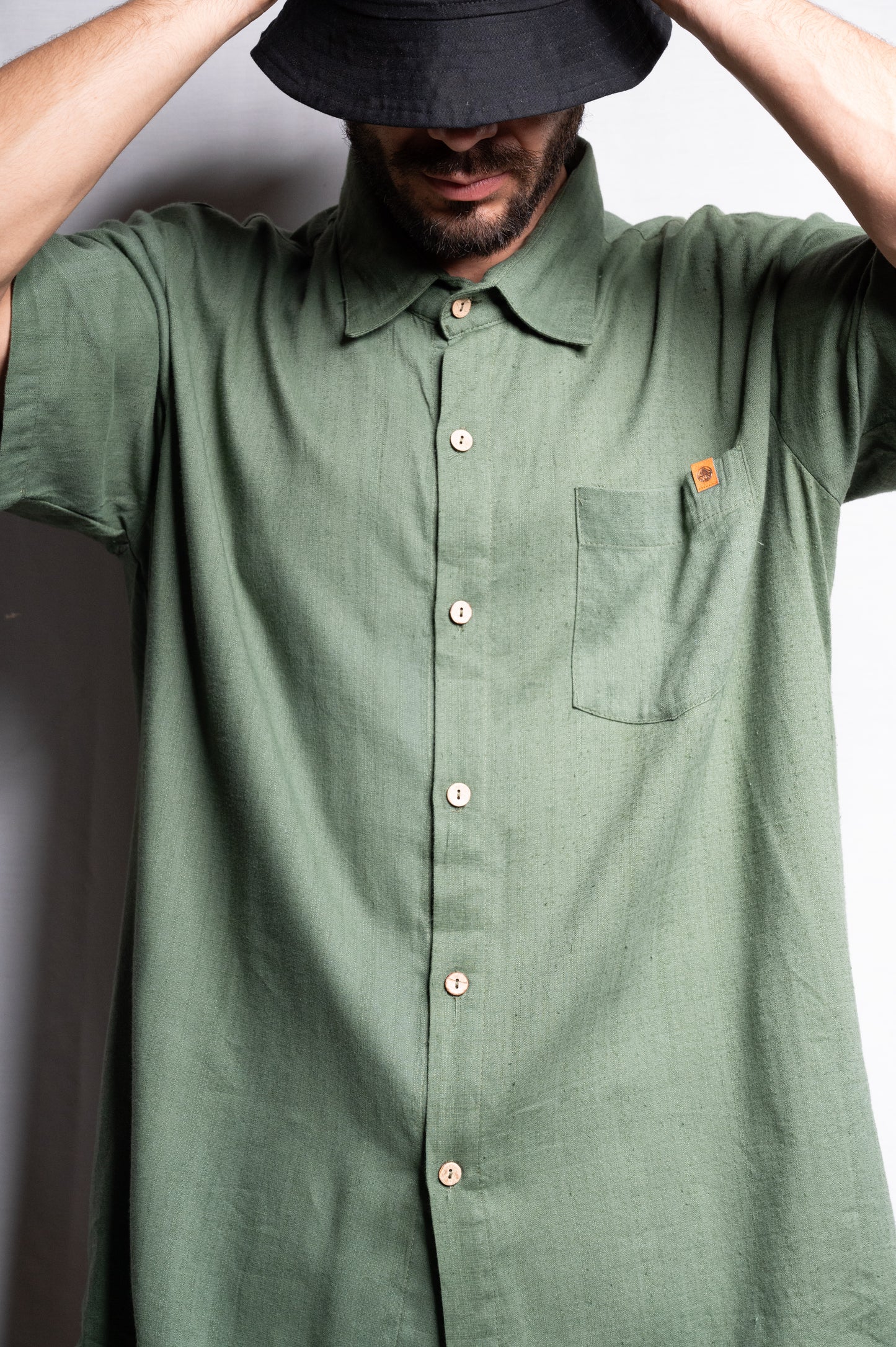 Camisa Clásico Bambú Olivo