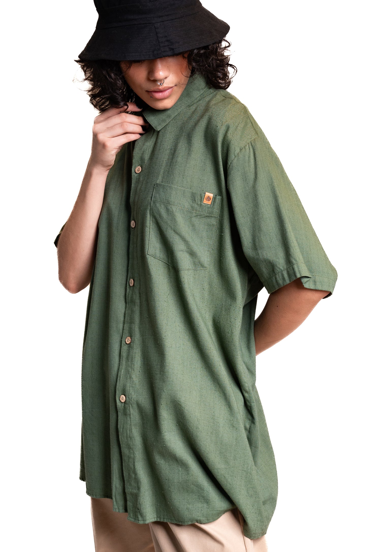 Camisa Clásico Bambú Olivo