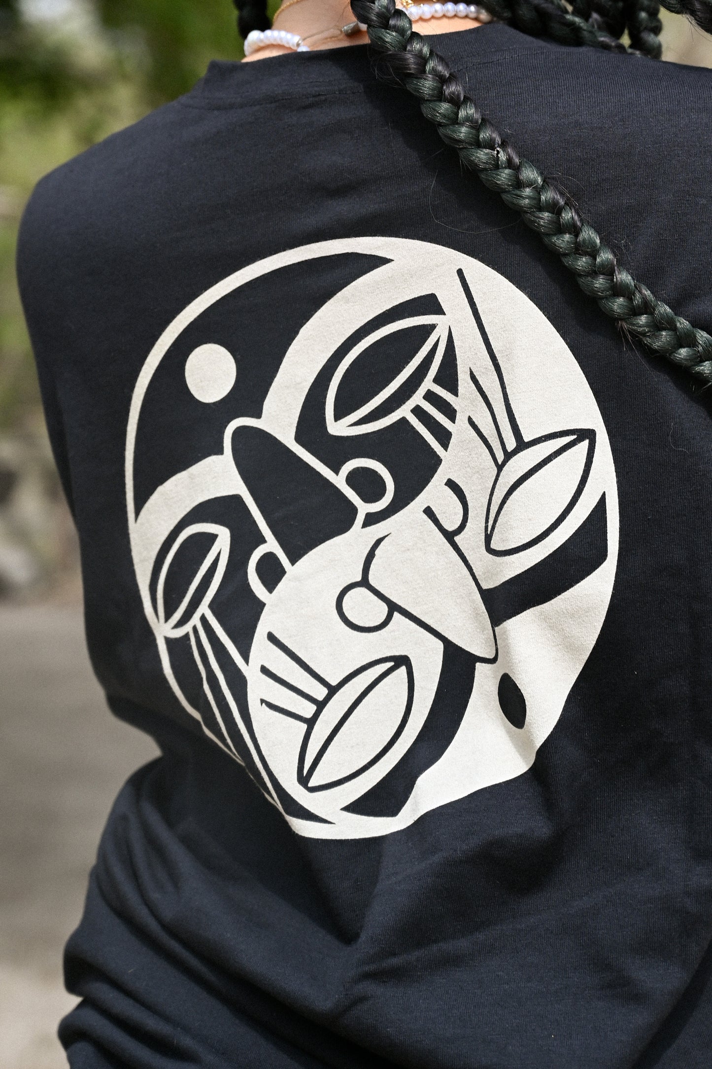 PLAYERA SAYUART NEGRA