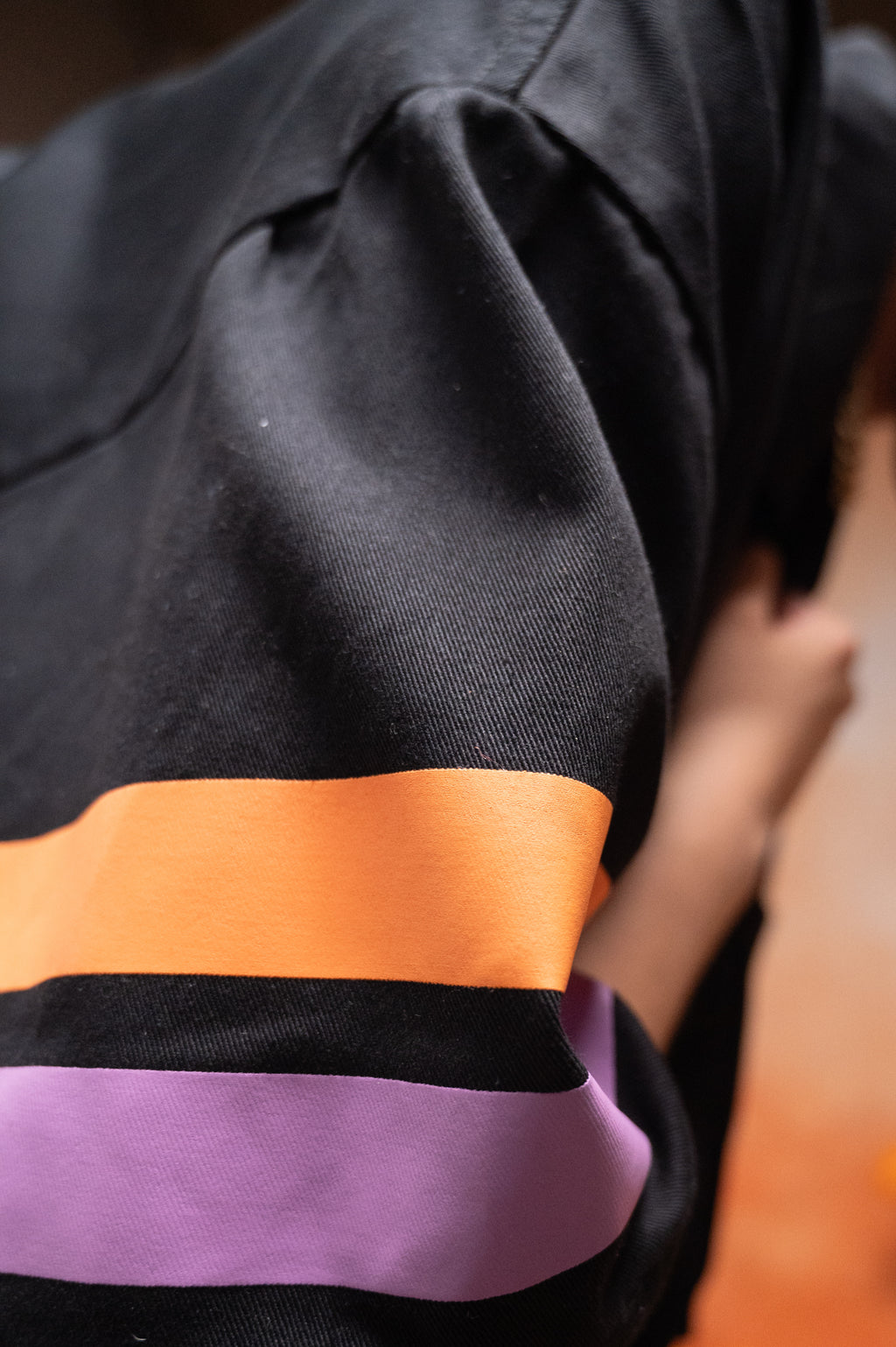 Sobrecamisa negra unisex. EEE