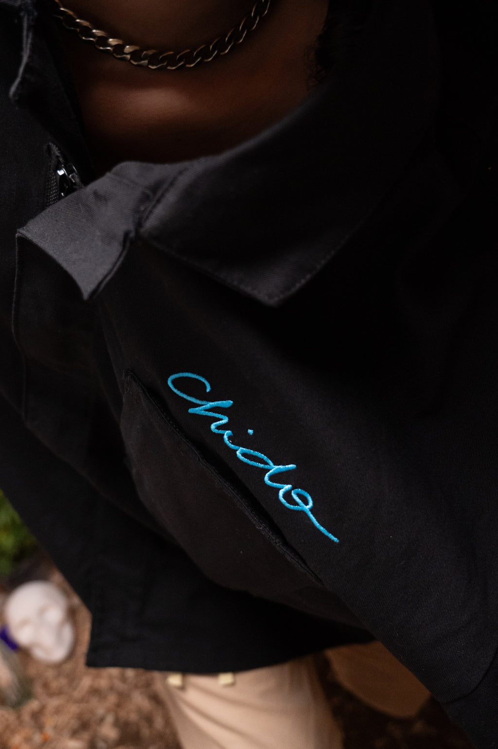 Sobrecamisa negra unisex. EEE