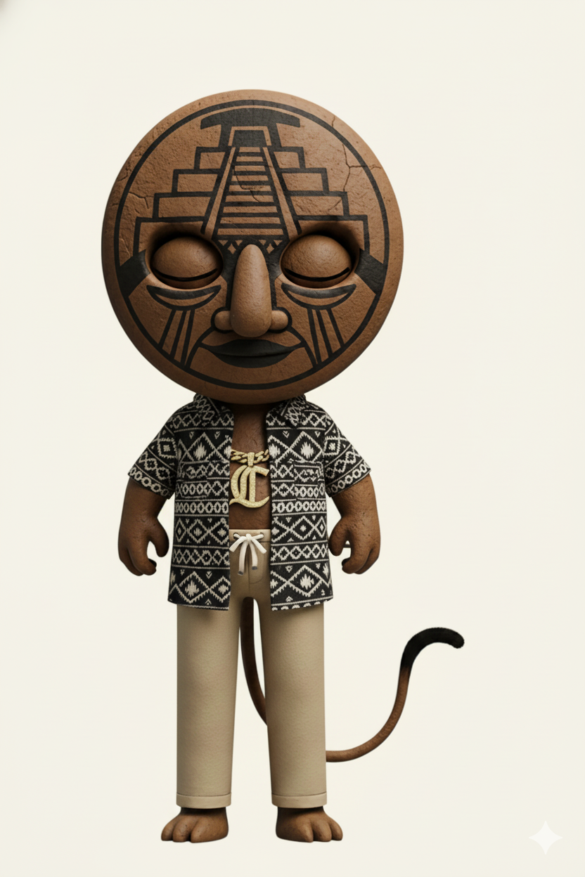 Camisas Rayón Unisex Azteca. signature