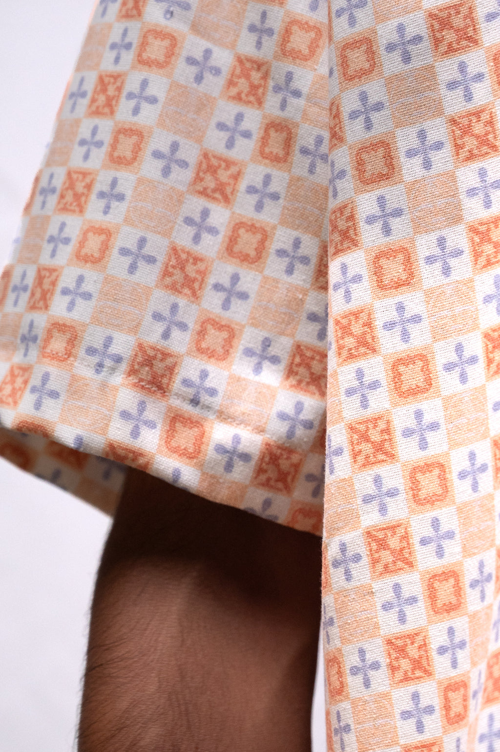 Camisa lino Mosaico. Signature