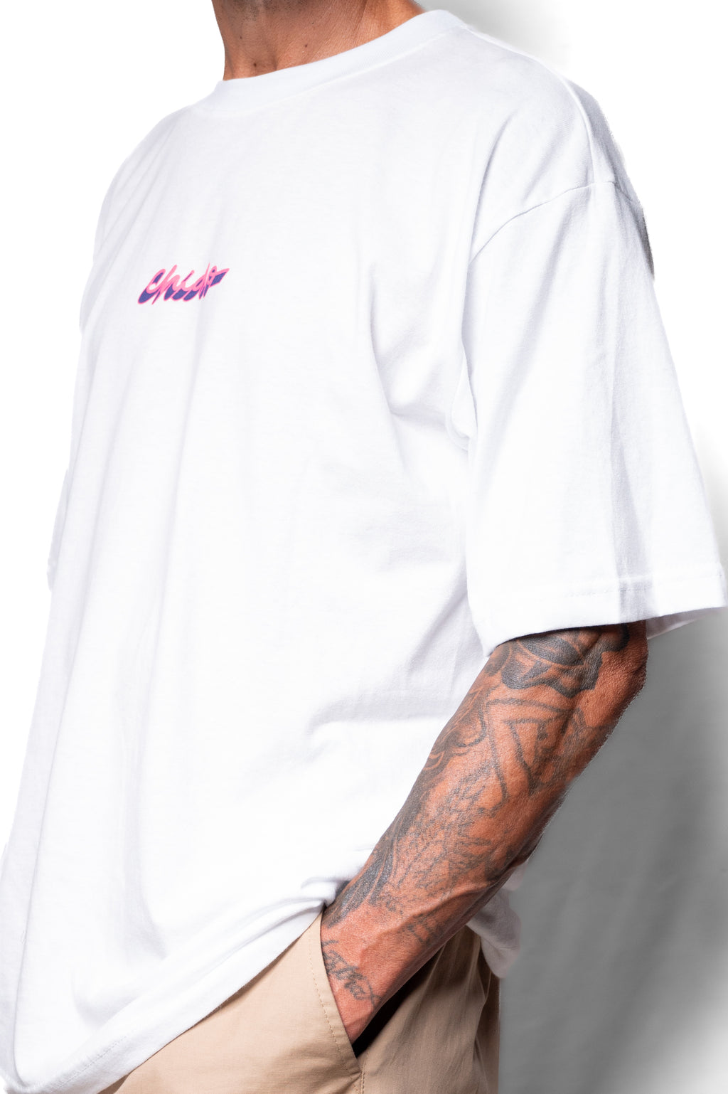 Playera Sayuyorckh unisex blanca. Sayulita