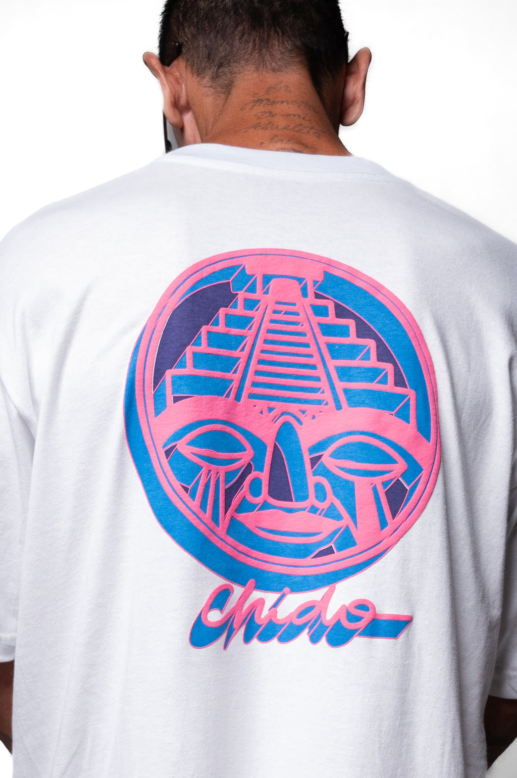 Playera Sayuyorckh unisex blanca. Sayulita