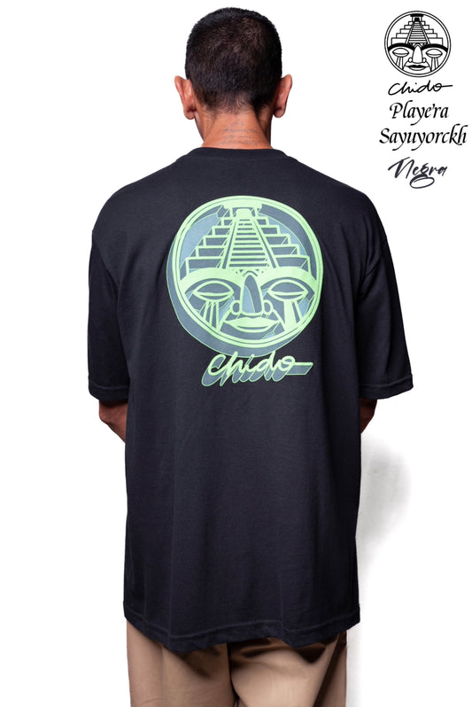 Playera Sayuyorckh Negra