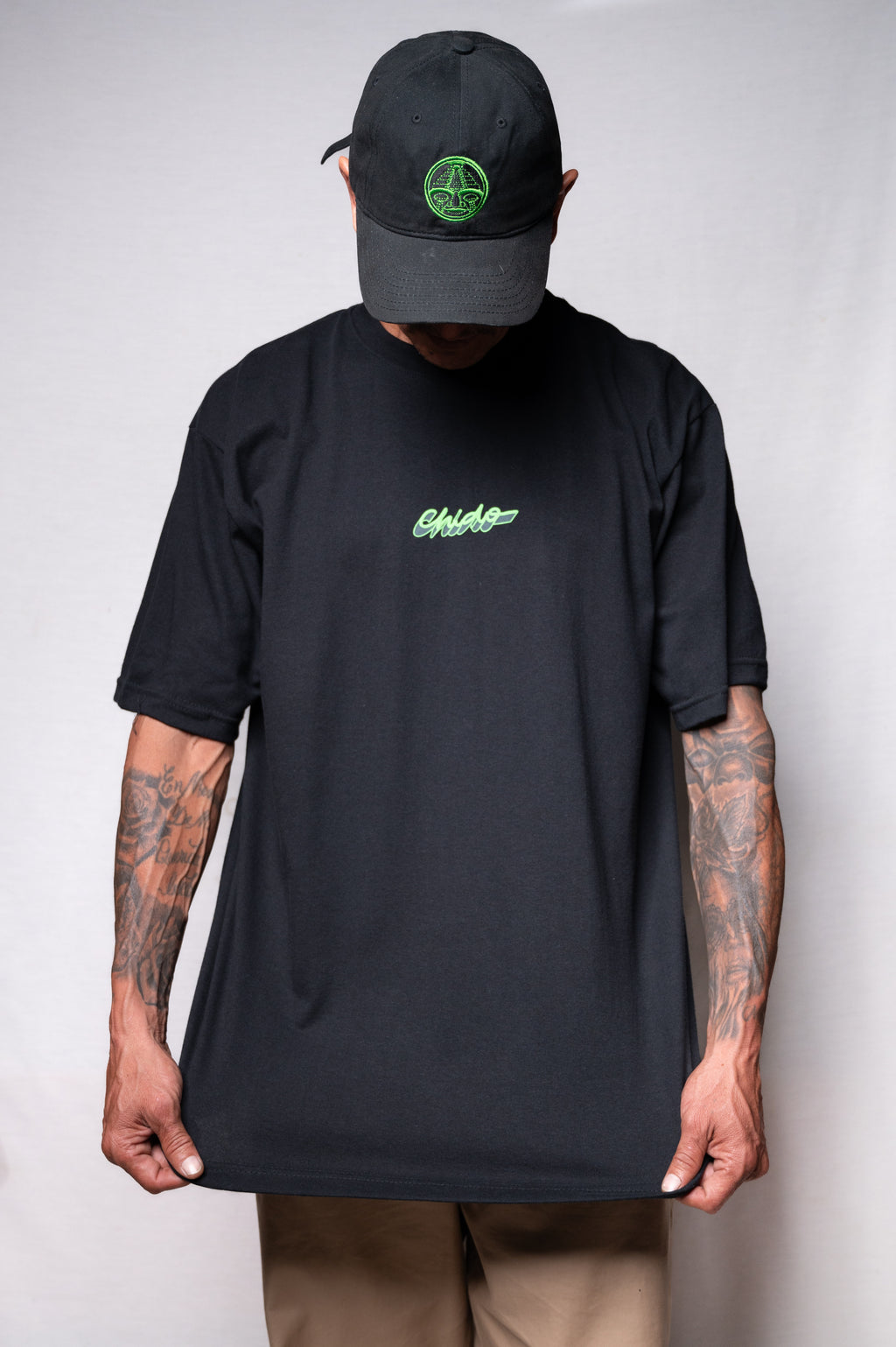 Playera Sayuyorckh unisex negra