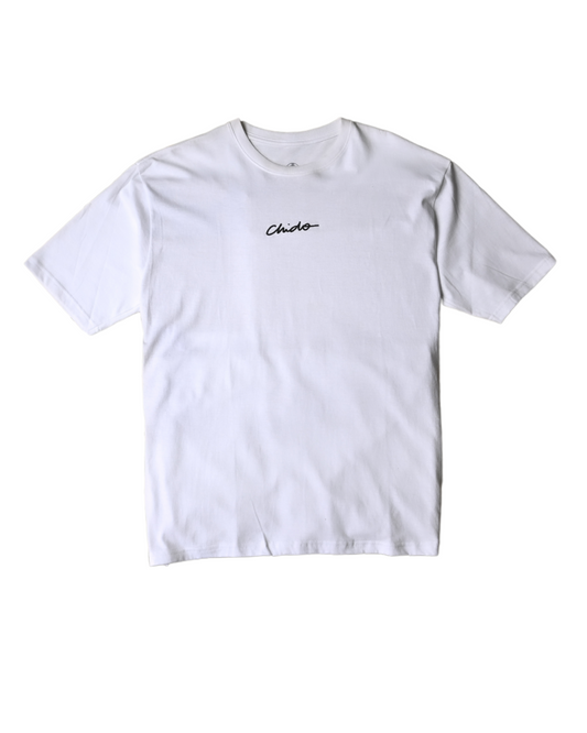Playera Oversize "Chido" Blanca  – Algodón Premium