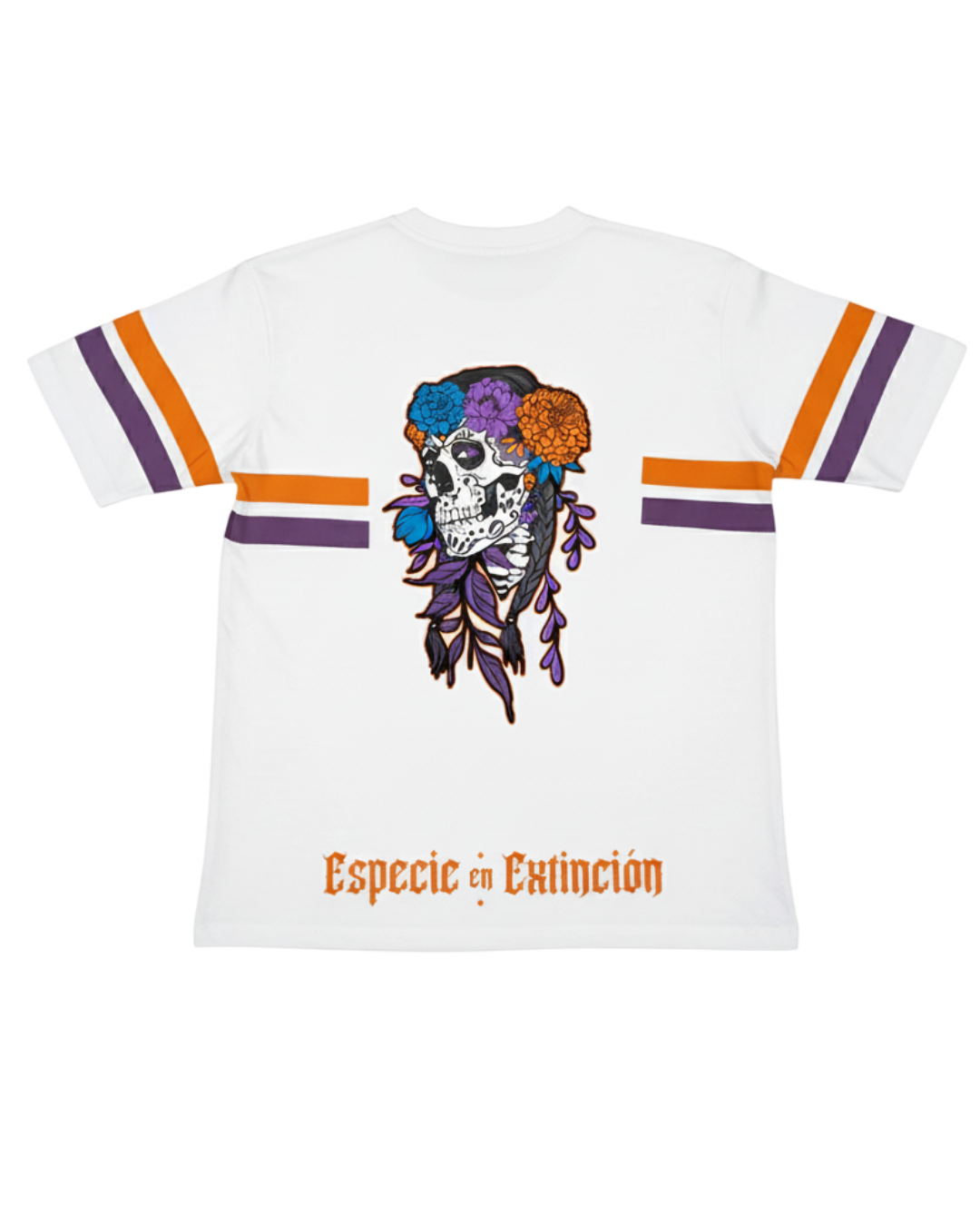 Playera oversize unisex blanca. EEE