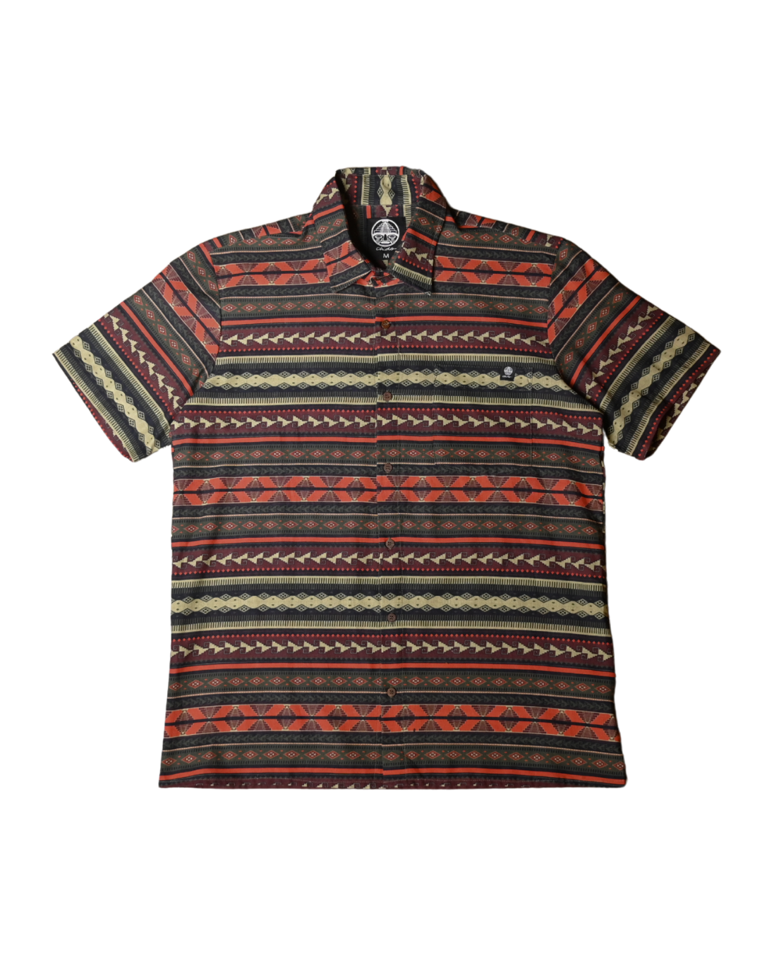 Mitla shirt CHIDO Signature collection Zapotec greca pattern Mexican streetwear