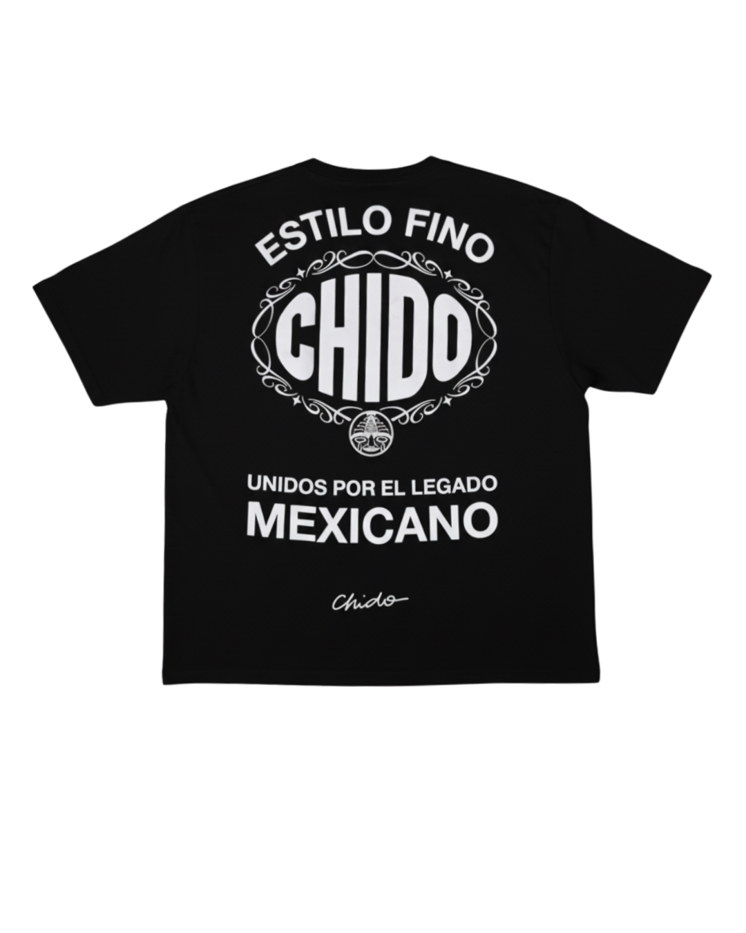 Playera Legado Mexicano Negra. Chido