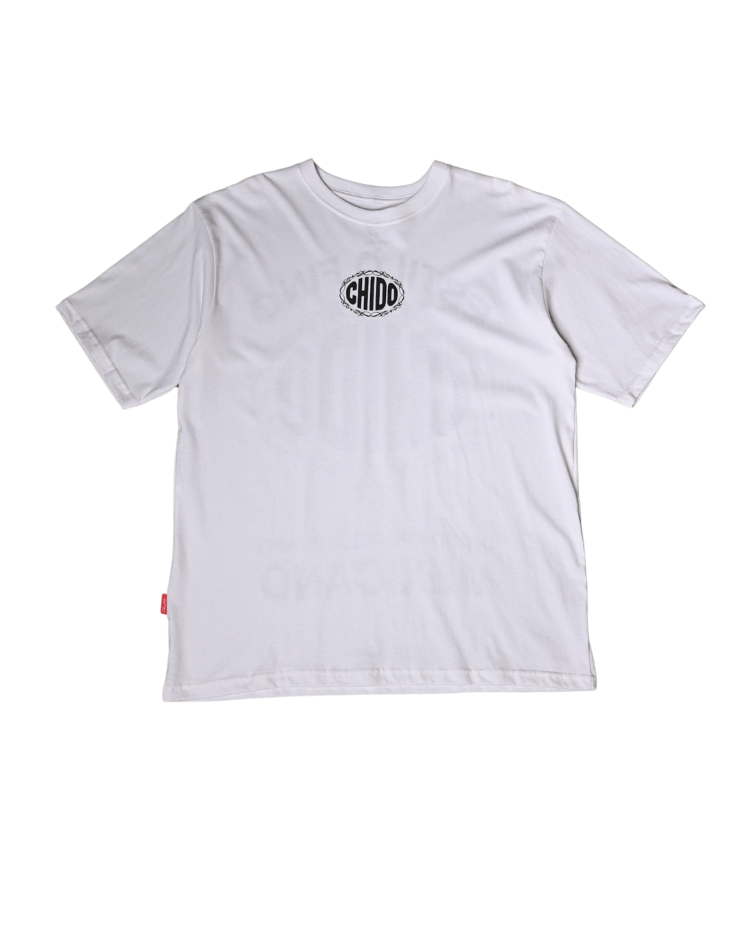 Playera blanca Estilo Fino CHIDO Unidos por el Legado Mexicano streetwear mexicano