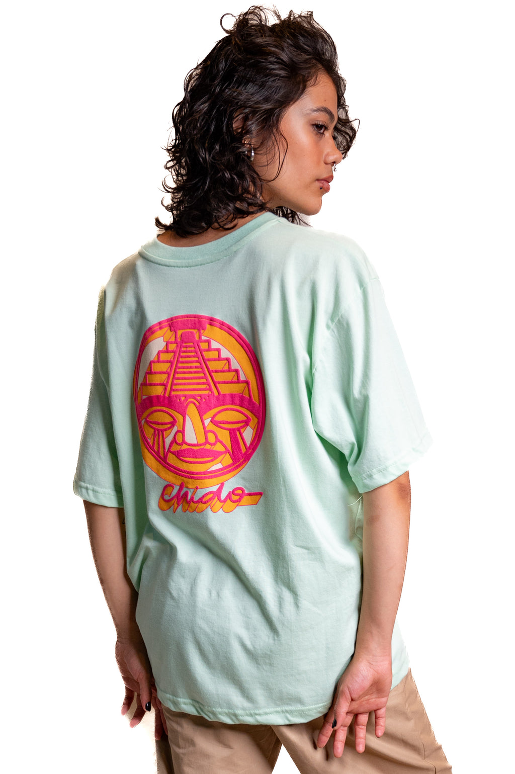 Playera Sayuyorckh unisex verde aguamarina. Sayulita