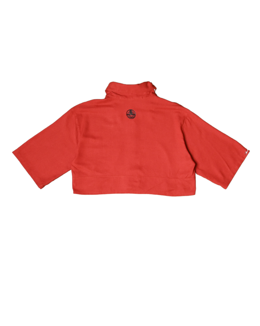 Crop top lino rojo. Signature