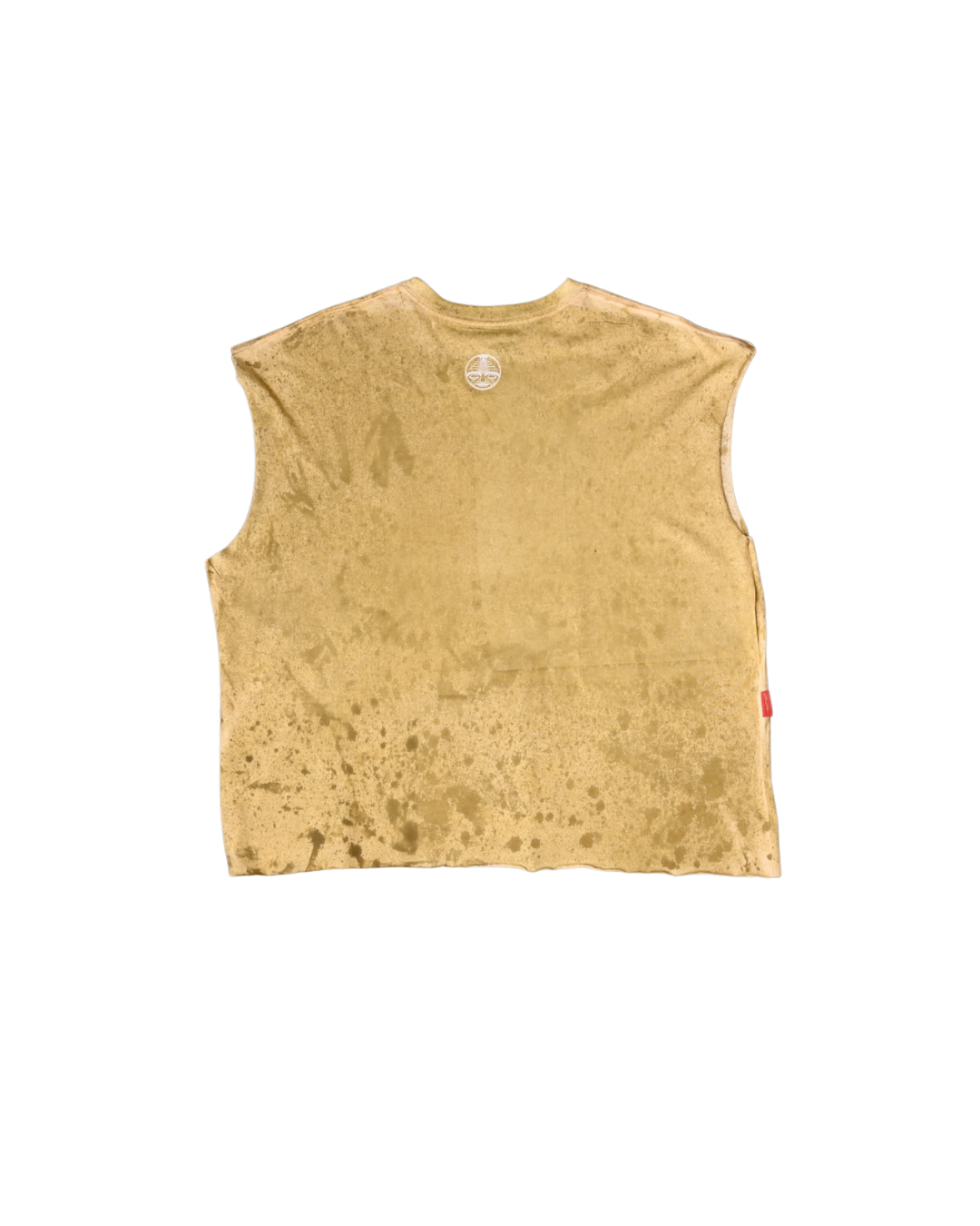 Tank Top Tie Dye Amarillo. Signature